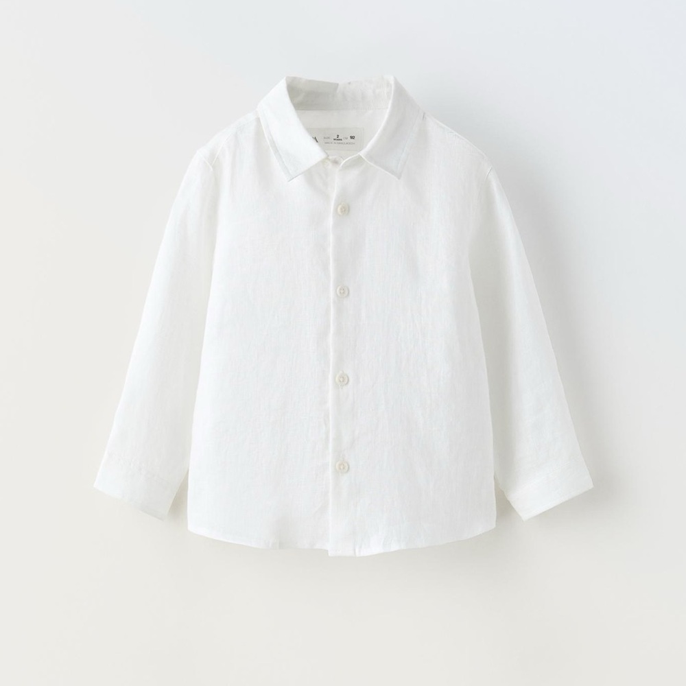 BRAND NEW W/tags ZARA button down dress shirt for toddler boy size 4T